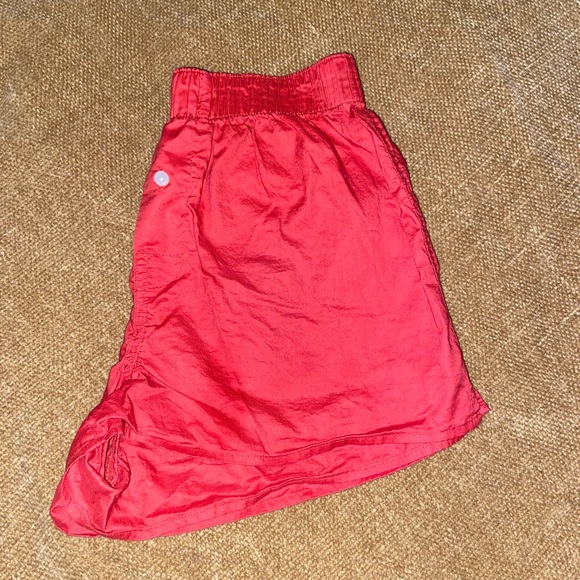 Everlane Red Cotton Canvas Short XXS - Picture 4 of 6